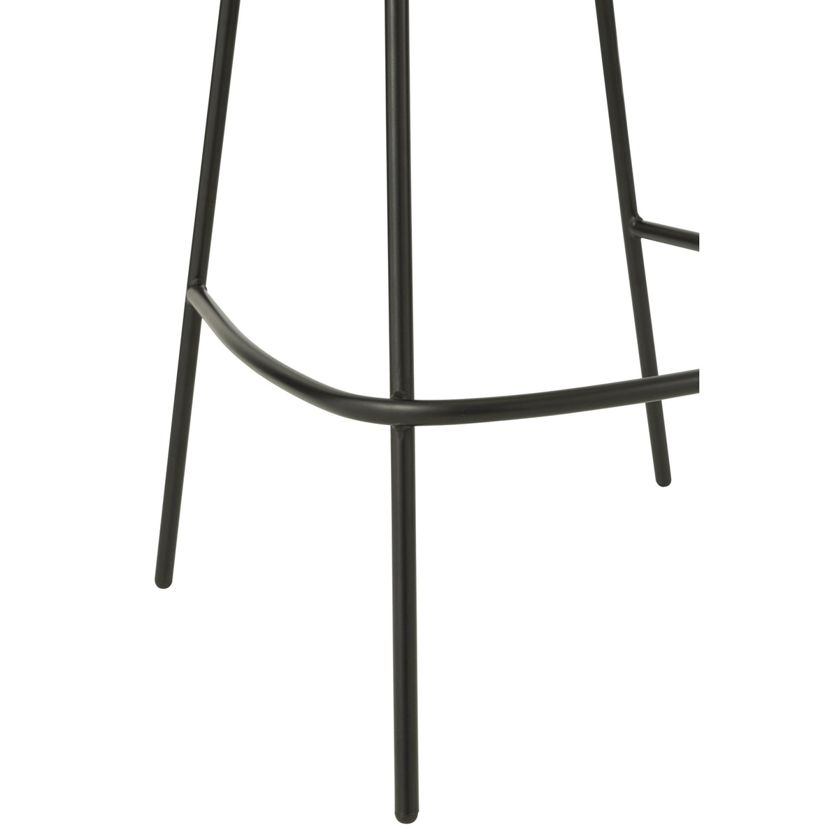 Barstol jern beige/sort - J-Line