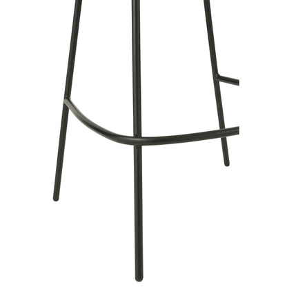 Barstol jern beige/sort - J-Line