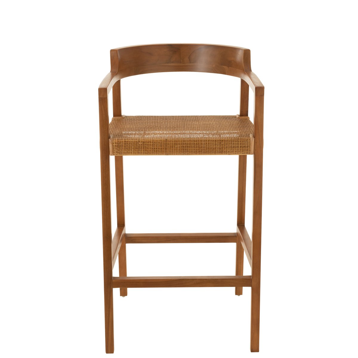 Barstol Emma teaktræ brun J-Line