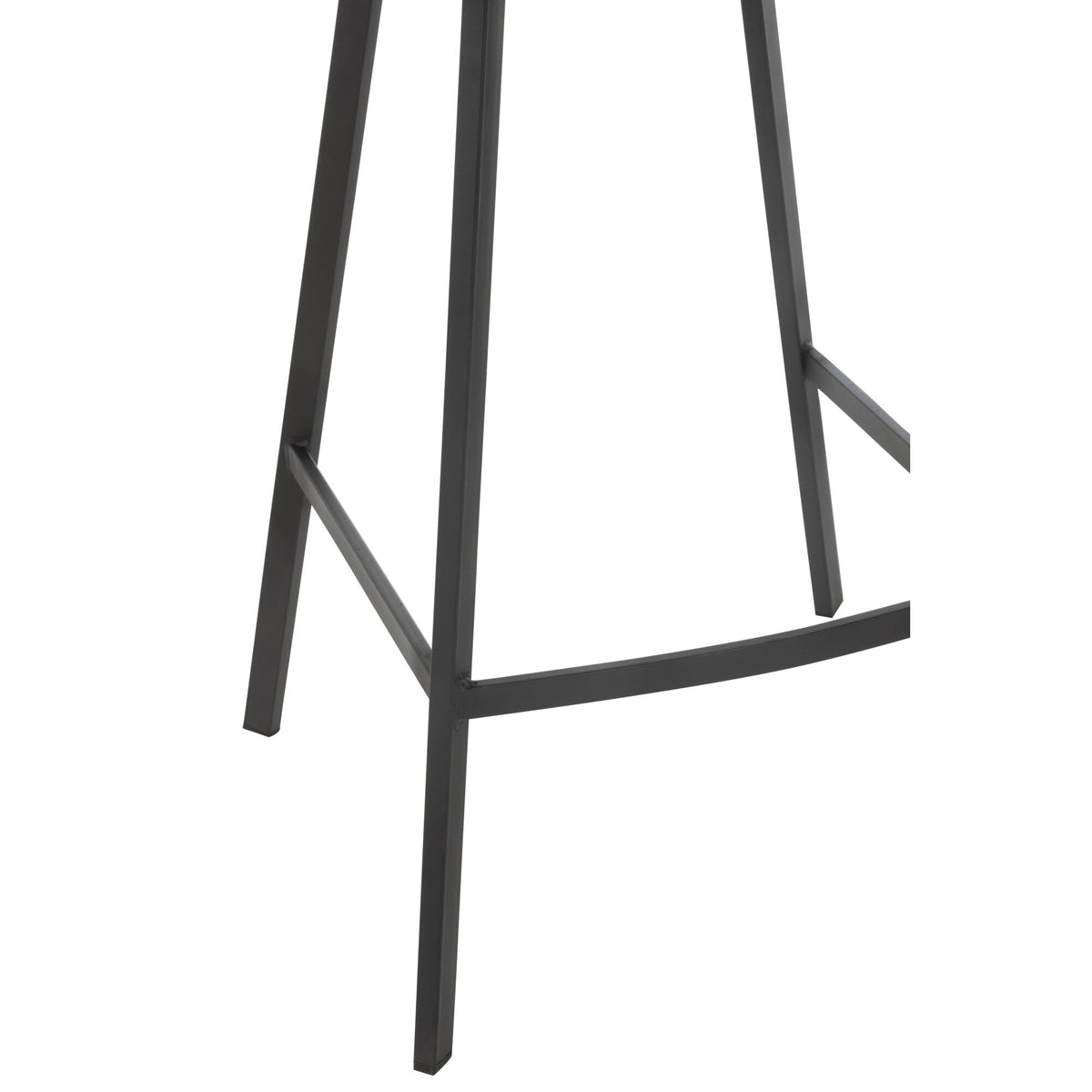 Barstol Kent metal/polyester brun J-Line
