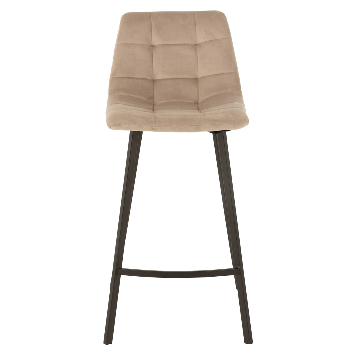 Barstol Olivier tekstil/metal beige