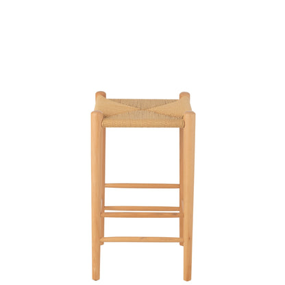 Barstol Oriental Asketræ/Reb Naturel J-Line