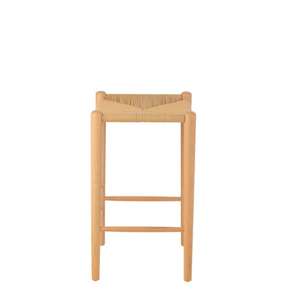 Barstol Oriental Asketræ/Reb Naturel J-Line
