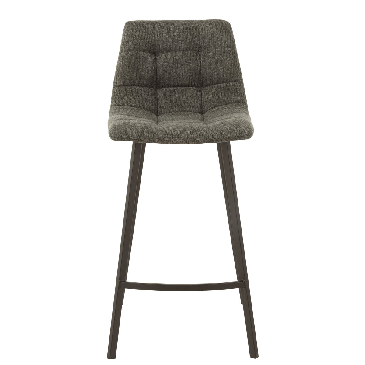 Barstol Stephane Tekstil/Metal Mørkegrå – J-Line