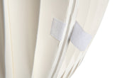 Bartafel Vouwbaar Papier Gebroken Wit Dia 70cmxH110cm J-Line - Bartafel - J-Line - livinglovely.nl