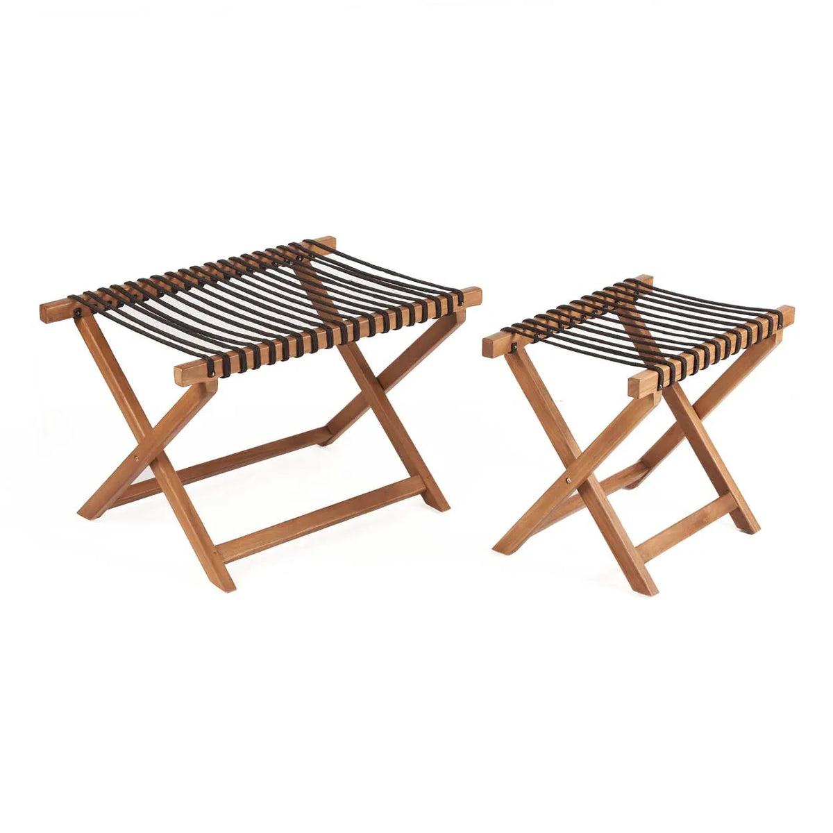 Bazar Bizar - Het Bagage Rek - Naturel- M - Rek - Bazar Bizar - livinglovely.nl