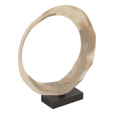 Sculptuur Buco van MUST Living schuin gezien, ring met grillige rand