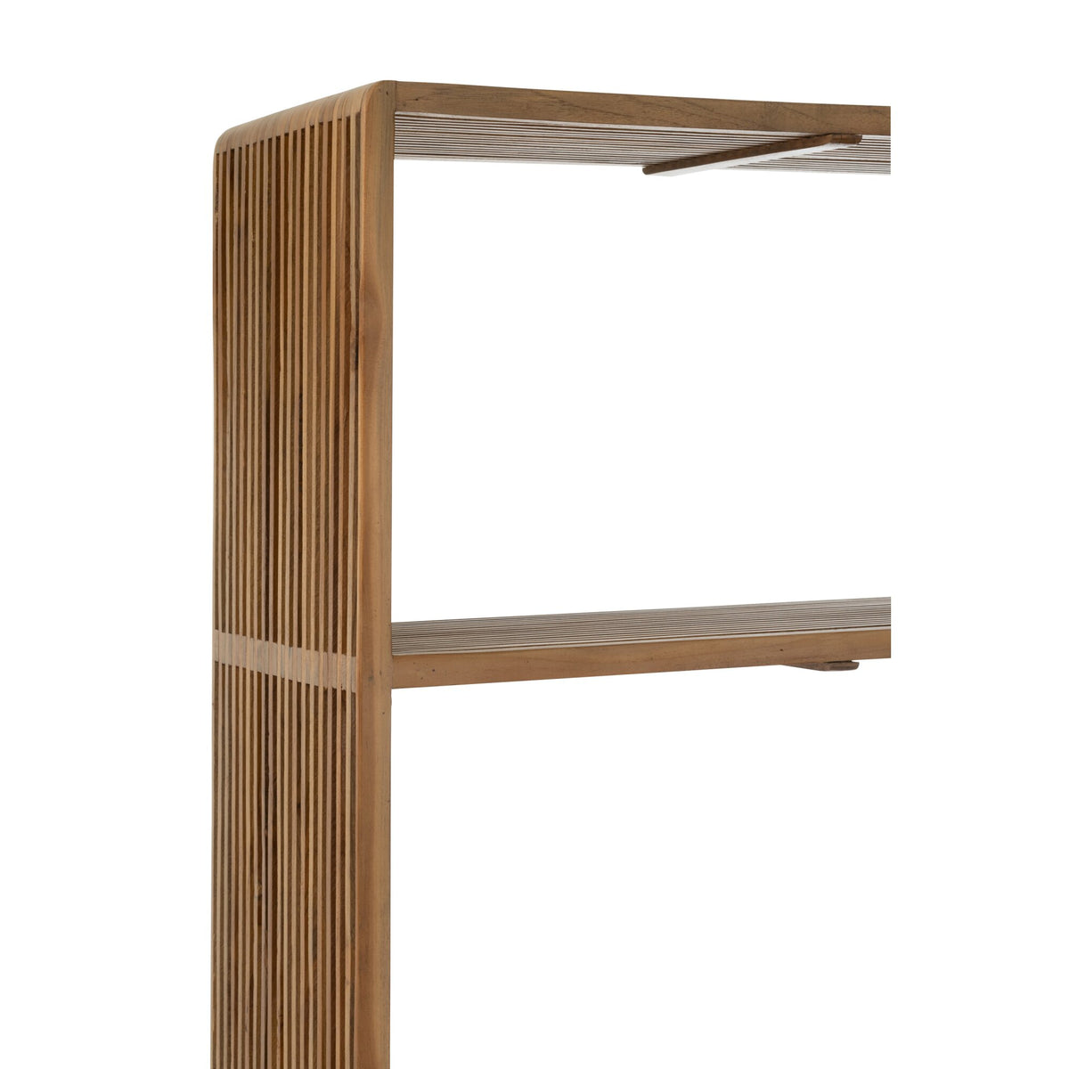 Bogreol 4 Hylder Genanvendt Teak Natur J-Line