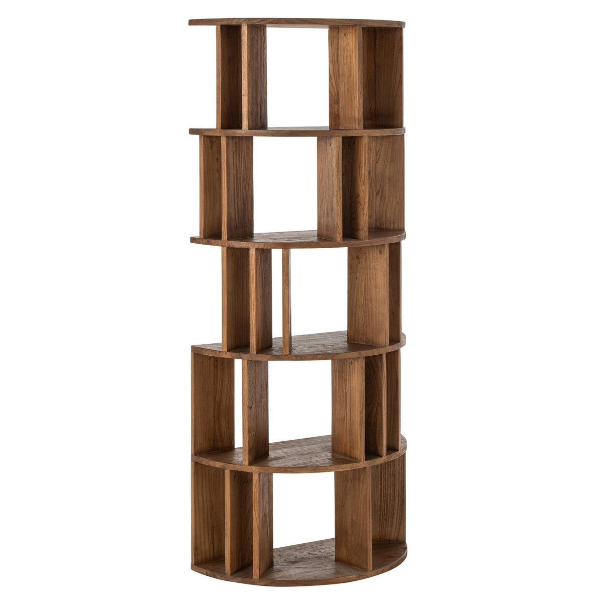 Bogreol Halvcirkel Mindi-naturtræ J-Line
