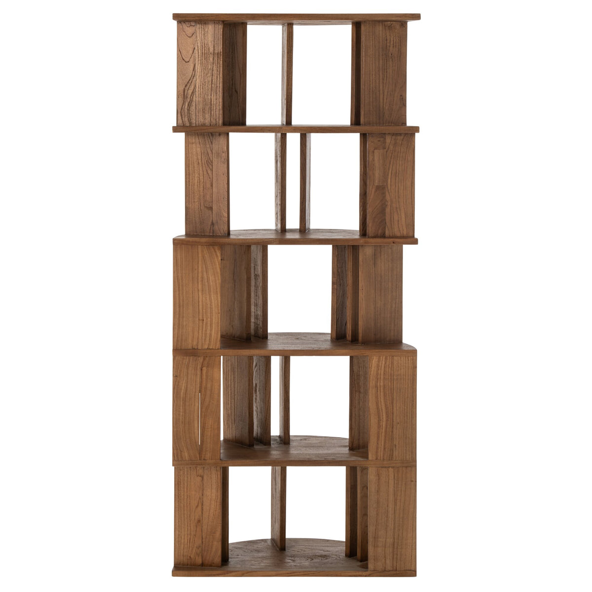 Bogreol Halvcirkel Mindi-naturtræ J-Line