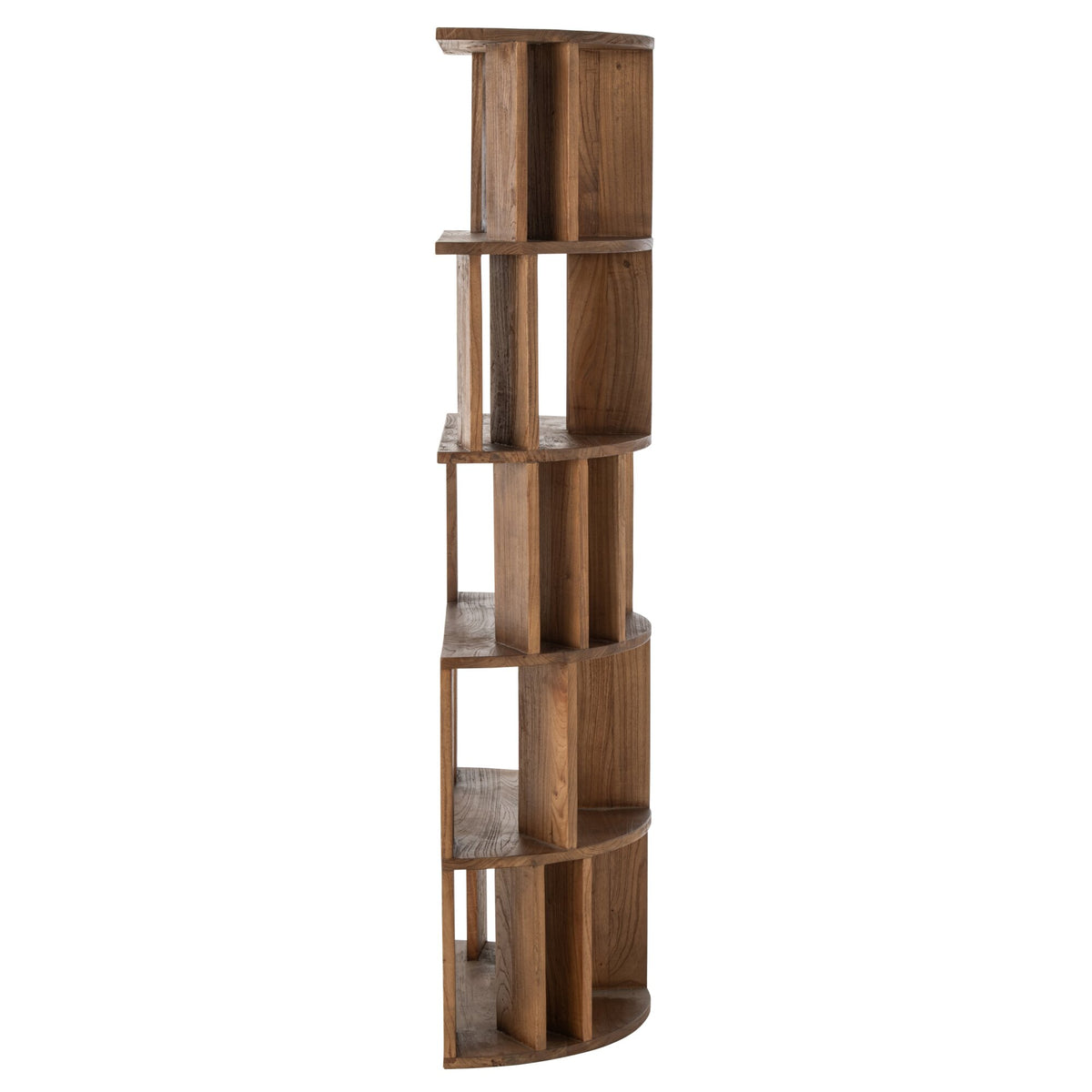 Bogreol Halvcirkel Mindi-naturtræ J-Line