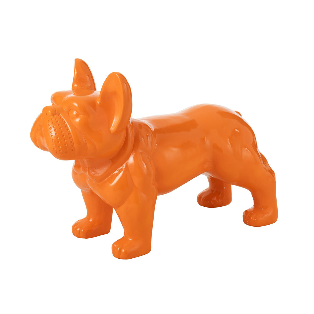 Bulldog orange  L88 cm x B38 cm x H63 cm J-Line