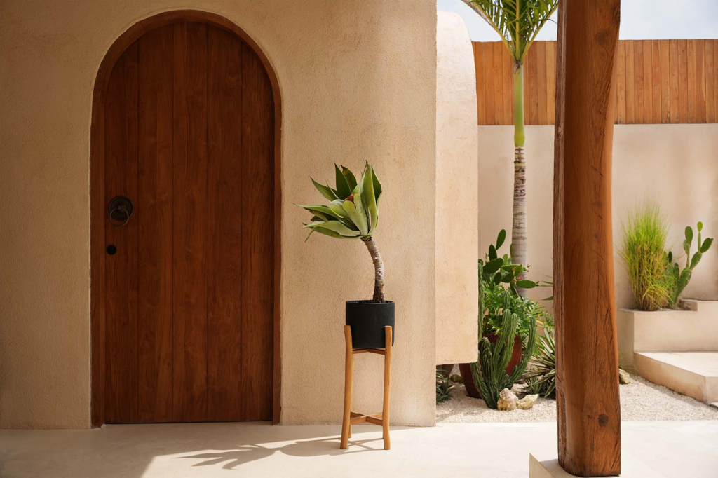 De Charcoal Hoge Plantenbak - Zwart - Large - Pot - Bazar Bizar - livinglovely.nl