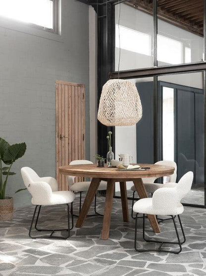 DTP Home Classic Ronde Eettafel Tradition Ø140cm - Eetkamertafel - DTP Home - livinglovely.nl