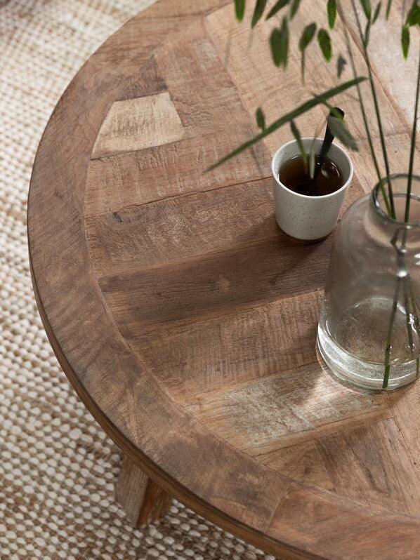 DTP Home Classic Ronde Salontafel Monastery Ø90cm - Salontafel - DTP Home - livinglovely.nl