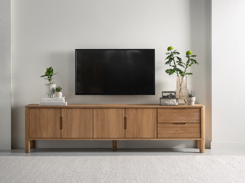 DTP Home Forte TV Meubel 210cm - TV meubel - DTP Home - livinglovely.nl