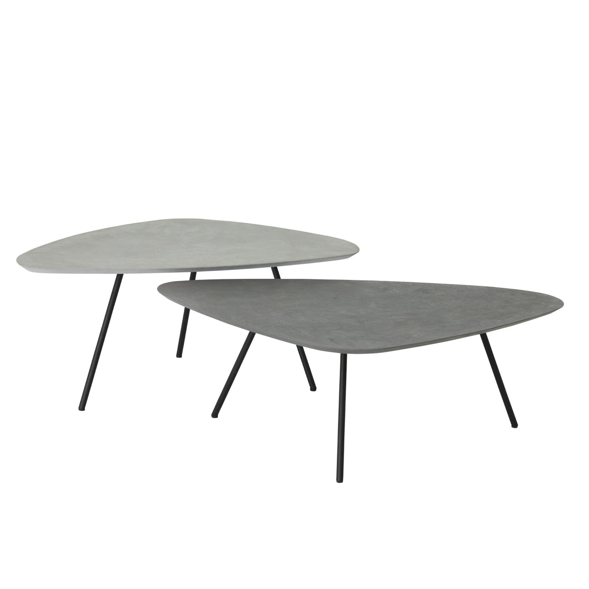 DTP Home Scala Salontafel Plectro Air Frost / Dusk Set van 2 - Salontafel - DTP Home - livinglovely.nl