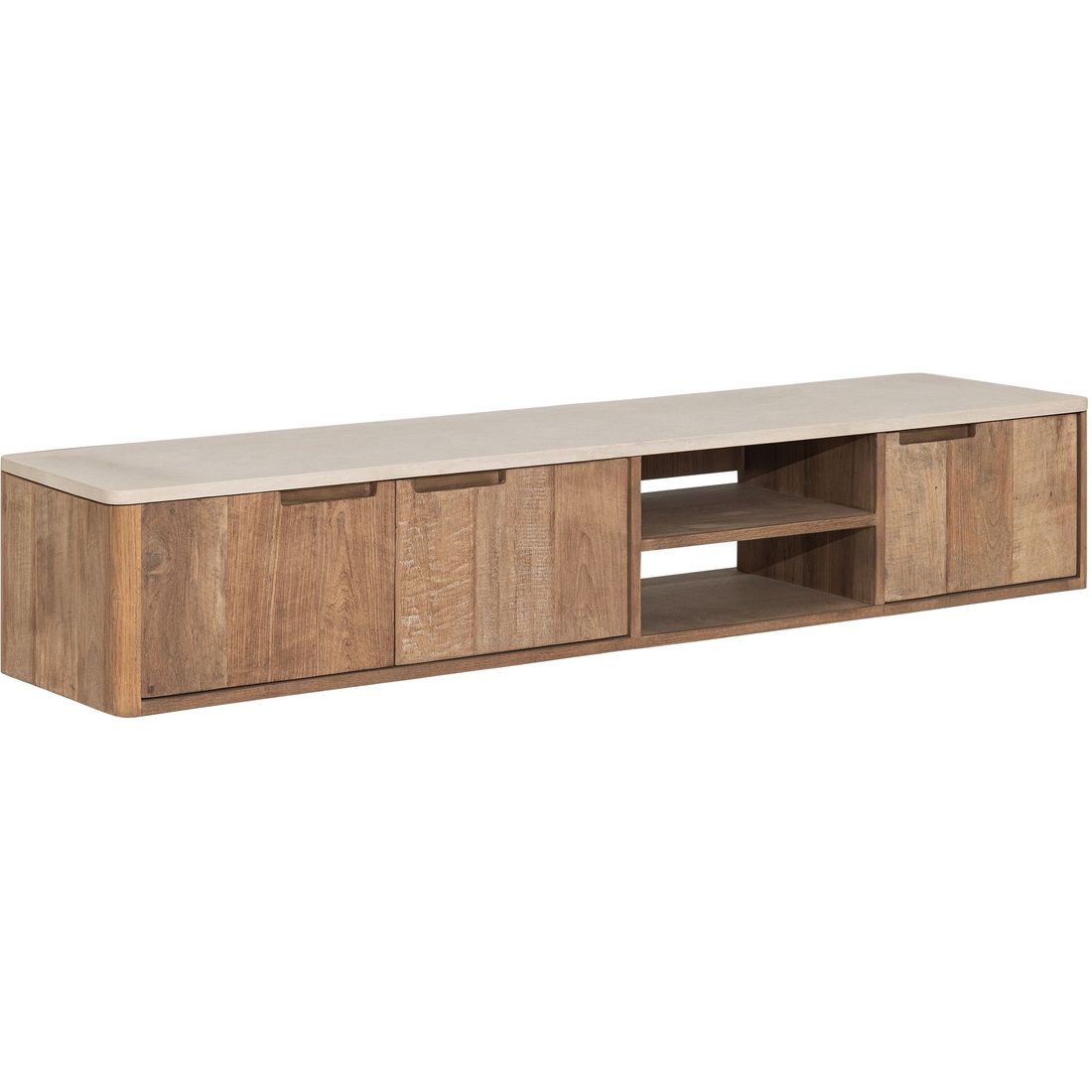 DTP Home TV-møbel Bliss No. 2 væghængt Mortex Medium 170 cm