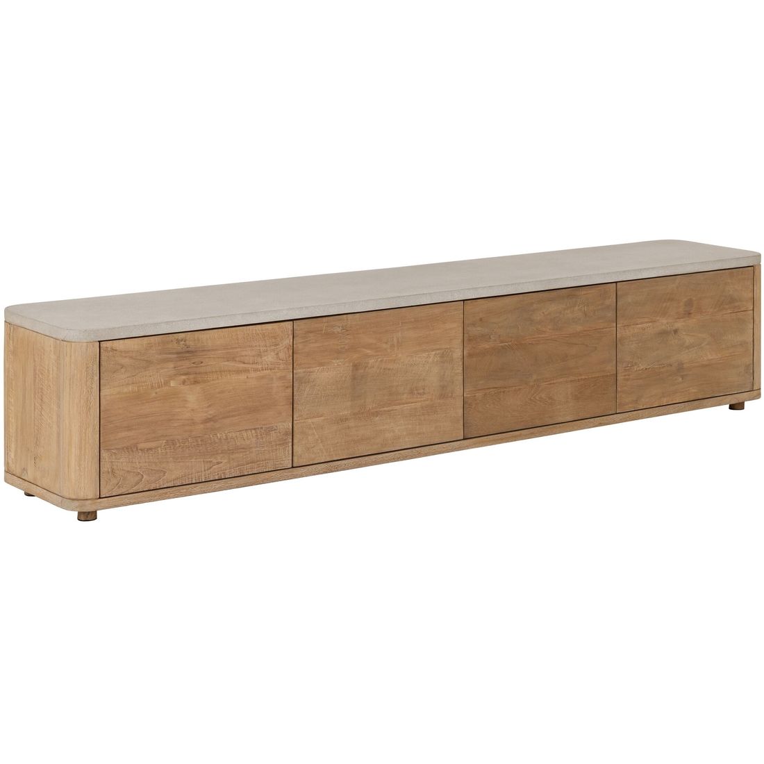 DTP Home TV-bord Nova Large med travertintop
