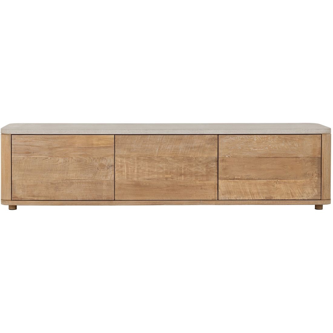 DTP Home TV-bord Nova Medium med travertinplade
