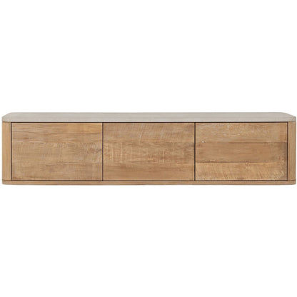 DTP Home TV-bord Nova Medium med travertinplade