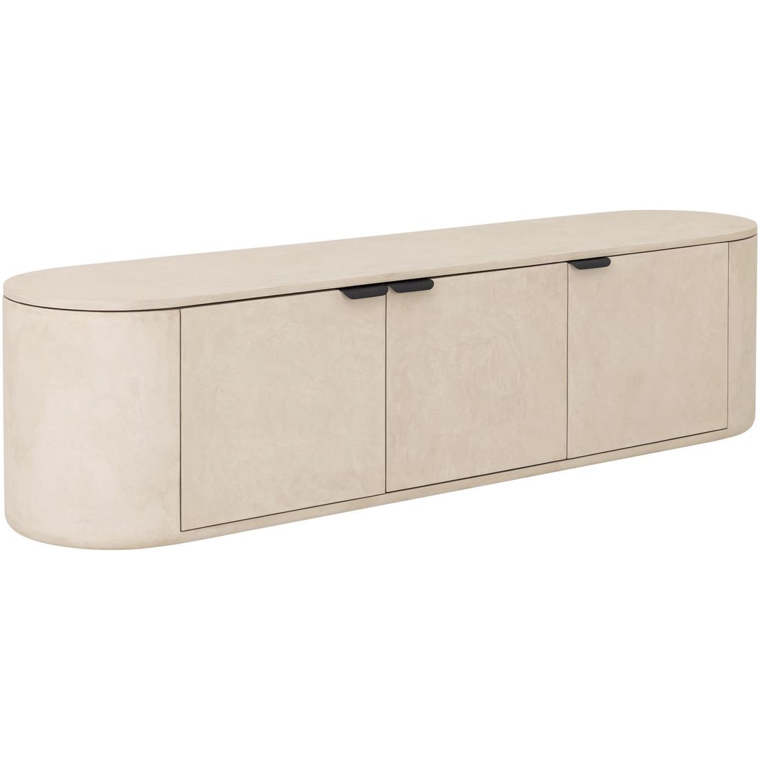 DTP Home TV-møbel Scala Loft Væghængt Mortex Sand Medium 170 cm