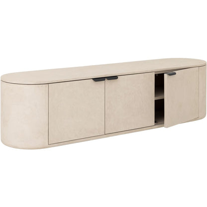 DTP Home TV-møbel Scala Loft Væghængt Mortex Sand Medium 170 cm