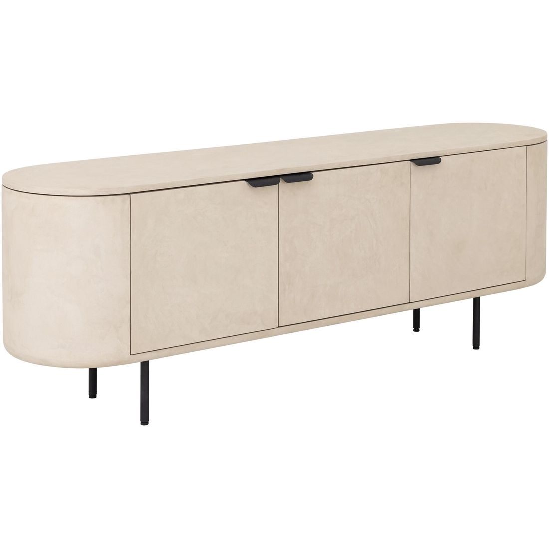 DTP Home TV-bord Scala Loft Mortex Sand Medium 170 cm