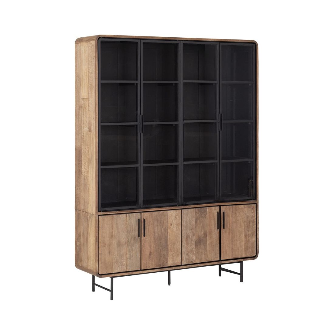 DTP Home vitrineskab Evo Large 2x4 døre