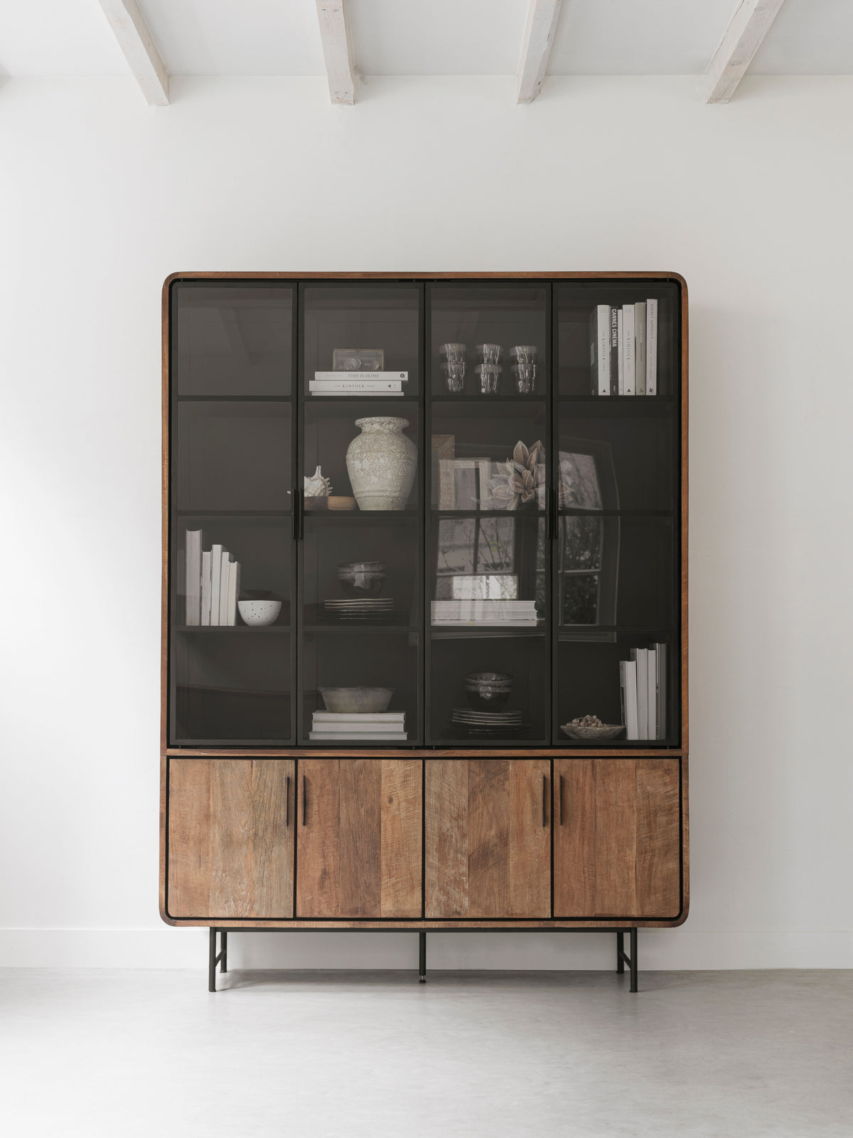 DTP Home vitrineskab Evo Large 2x4 døre