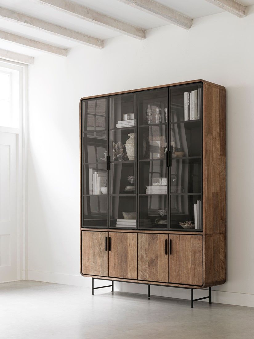 DTP Home vitrineskab Evo Large 2x4 døre