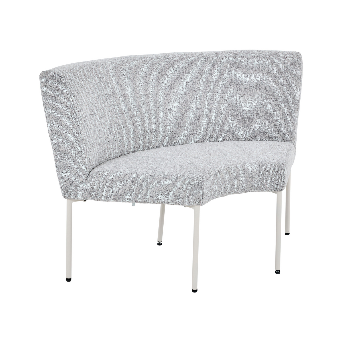 Beige stoffering Puente 09 van eetkamerbank Riff van Starfurn