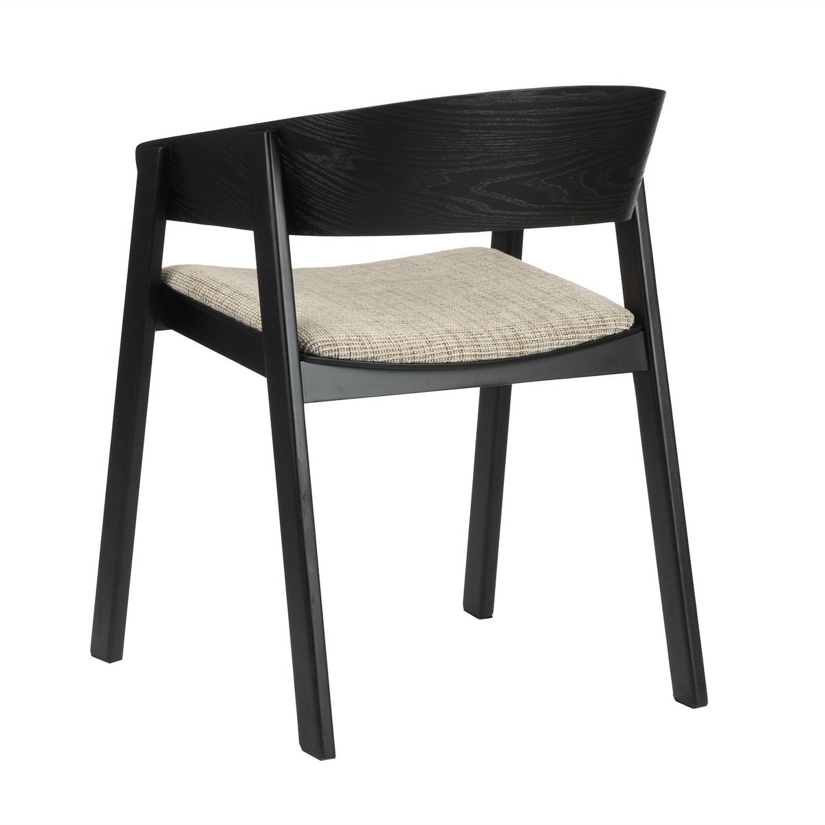 Eetkamerstoel Edo Zwart - Set van 2 - Pole To Pole - Eetkamerstoel - Pole To Pole - livinglovely.nl