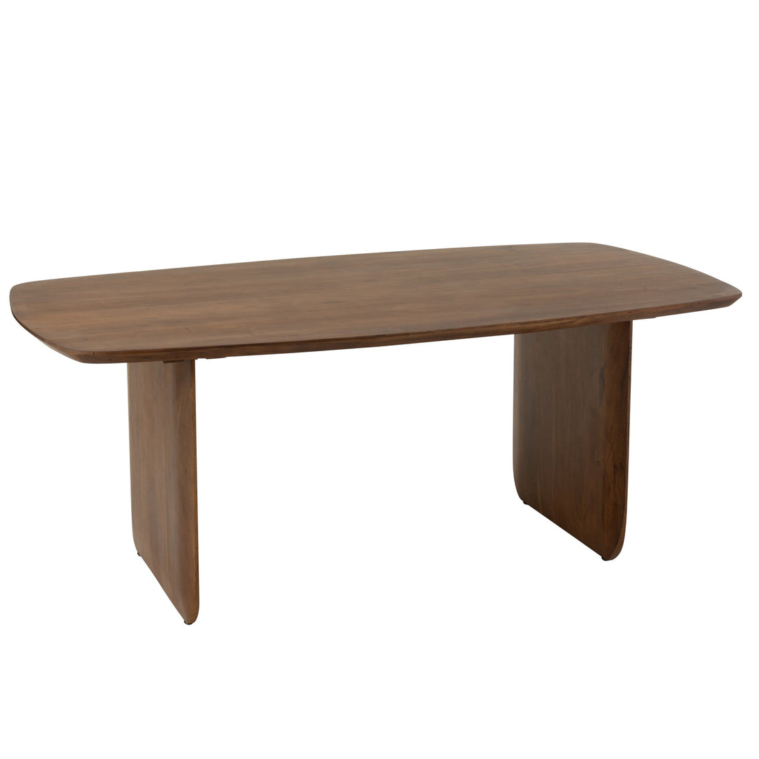 Spisebord i akacietræ, brunt, 190 cm, J-Line