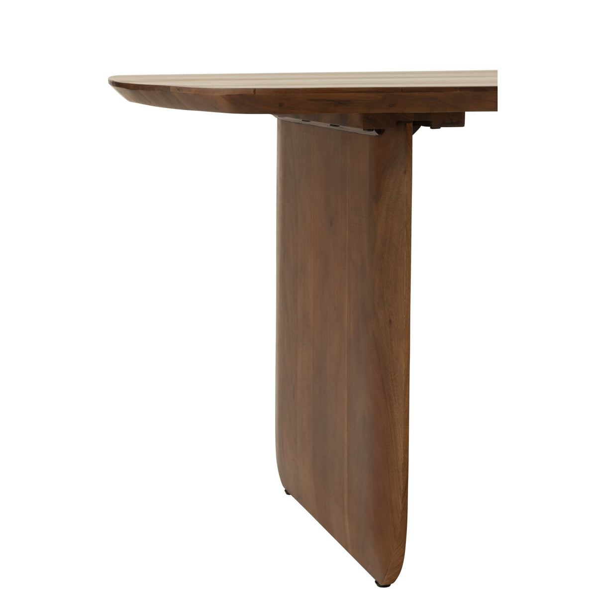Spisebord i akacietræ, brunt, 190 cm, J-Line