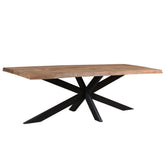 Eettafel Nairobi Tree Top Mangohout Naturel 180cm van Livingfurn