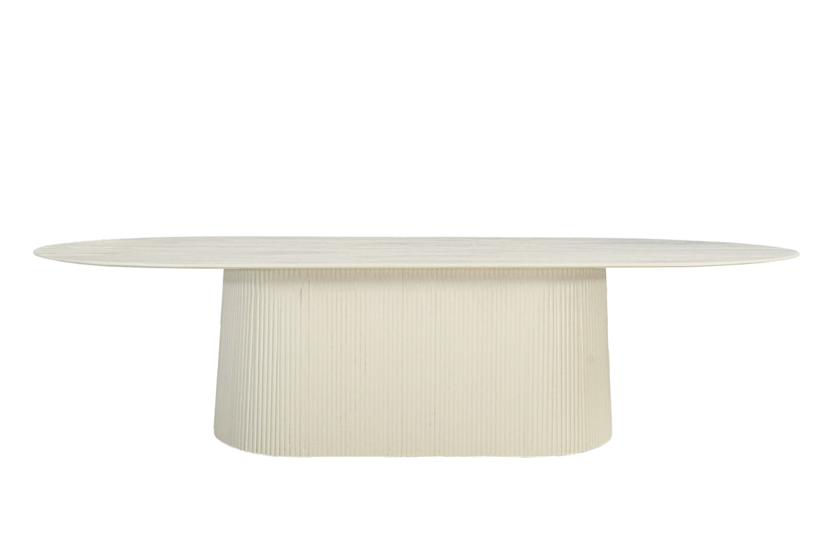 Eettafel Patrice 300cm in massief mangohout, L300cm x B110cm x H76cm