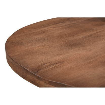 Livingfurn Rocky eettafel Ø130cm, blad van 40 mm