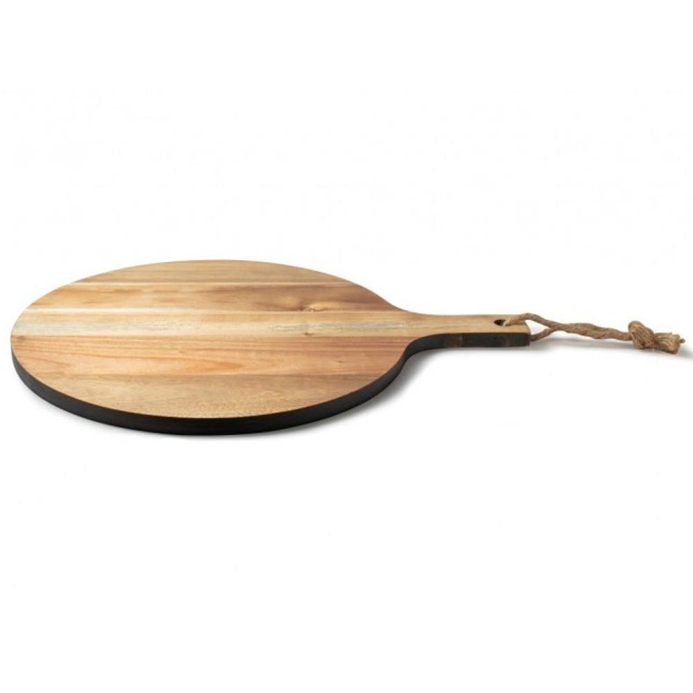 Gusta Serveerplank met zwarte rand 52x39cm - Serveerplank - Gusta - livinglovely.nl