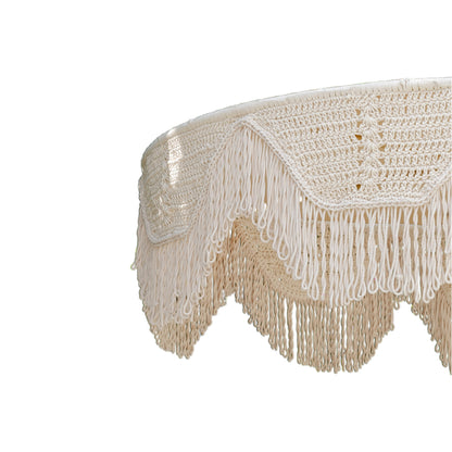 Handgeknoopte Parasol - Polynesië- Crème 250cm - Handgeknoopte parasol - Todo Bien - livinglovely.nl