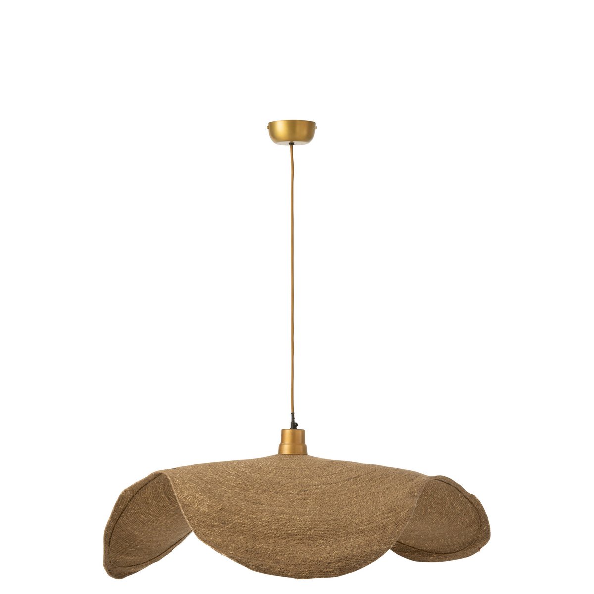 Hangende Lamp Moonj Gras Naturel Large - Hanglamp - J-Line - livinglovely.nl