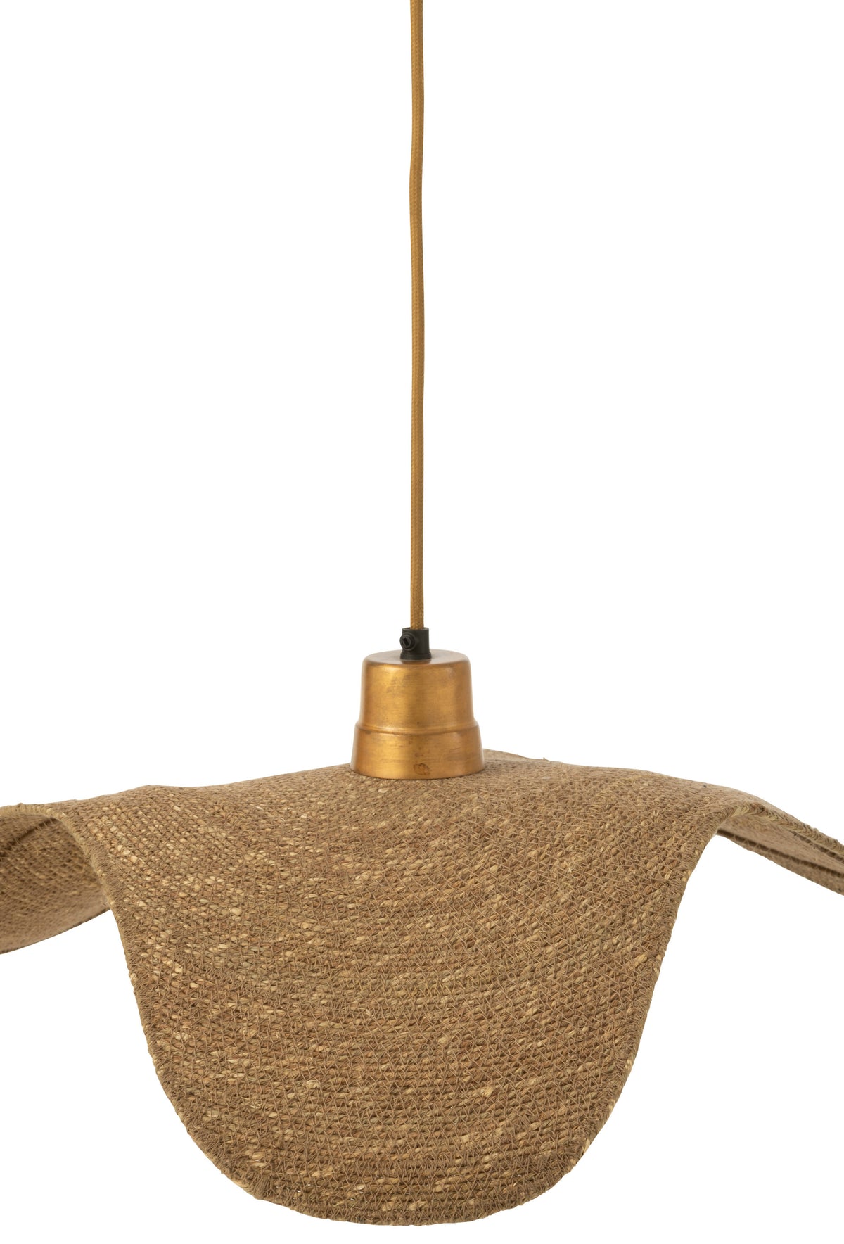 Hangende Lamp Moonj Gras Naturel Small - Hanglamp - J-Line - livinglovely.nl
