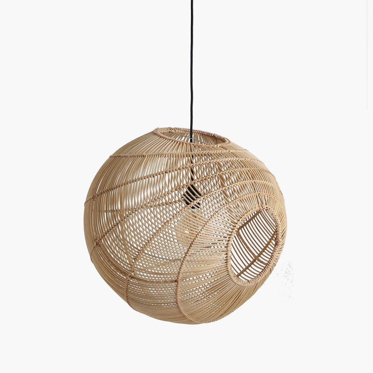 Hanglamp Luna Sphere Natural Raw Materials - Hanglamp - Raw Materials - livinglovely.nl