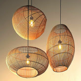 Hanglamp Luna Sphere Natural Raw Materials - Hanglamp - Raw Materials - livinglovely.nl