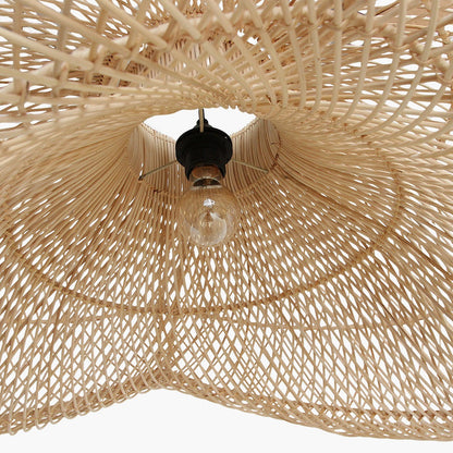 Hanglamp Maze Organic Naturel XL Raw Materials 75x31cm - Hanglamp - Raw Materials - livinglovely.nl