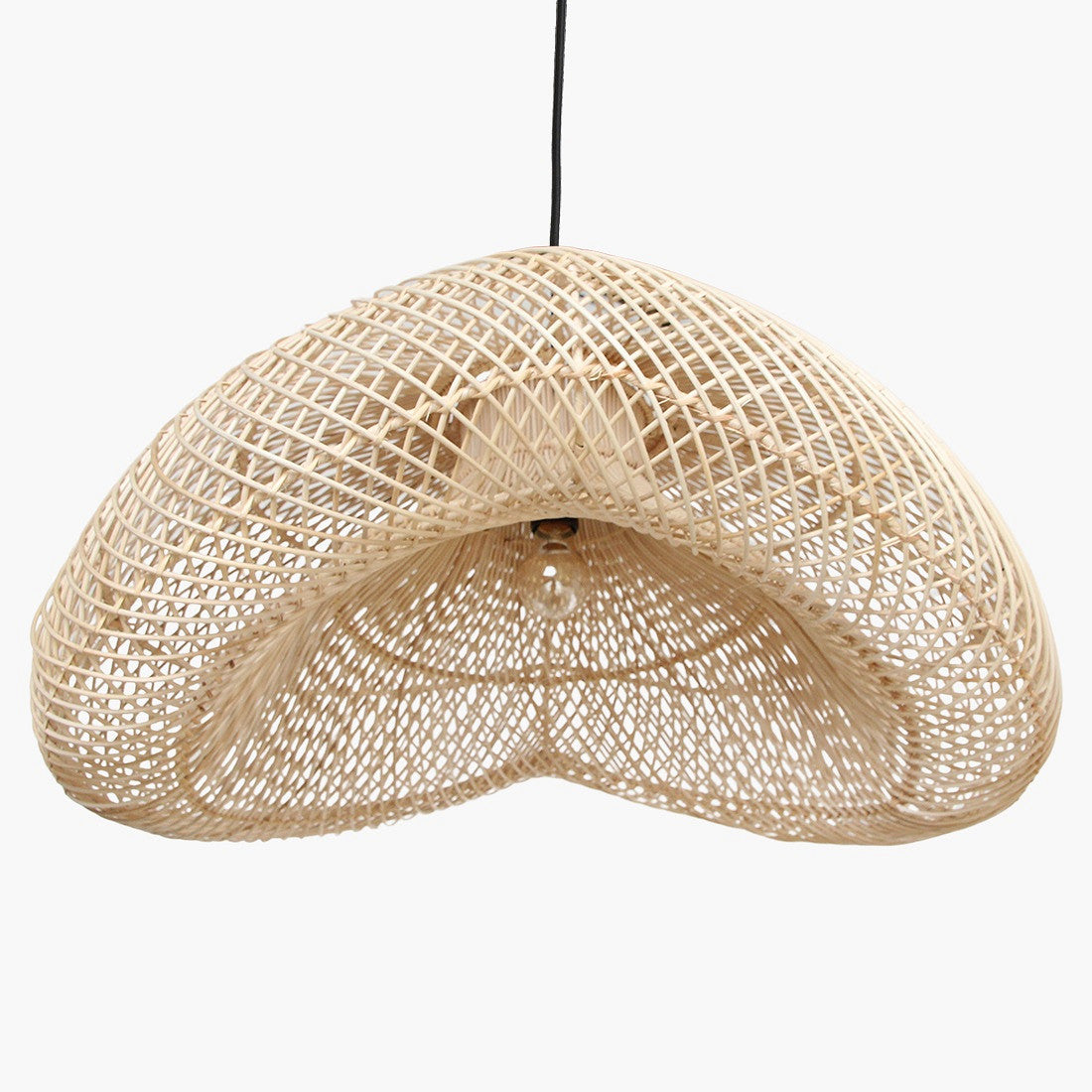 Hanglamp Maze Organic Naturel XL Raw Materials 75x31cm - Hanglamp - Raw Materials - livinglovely.nl