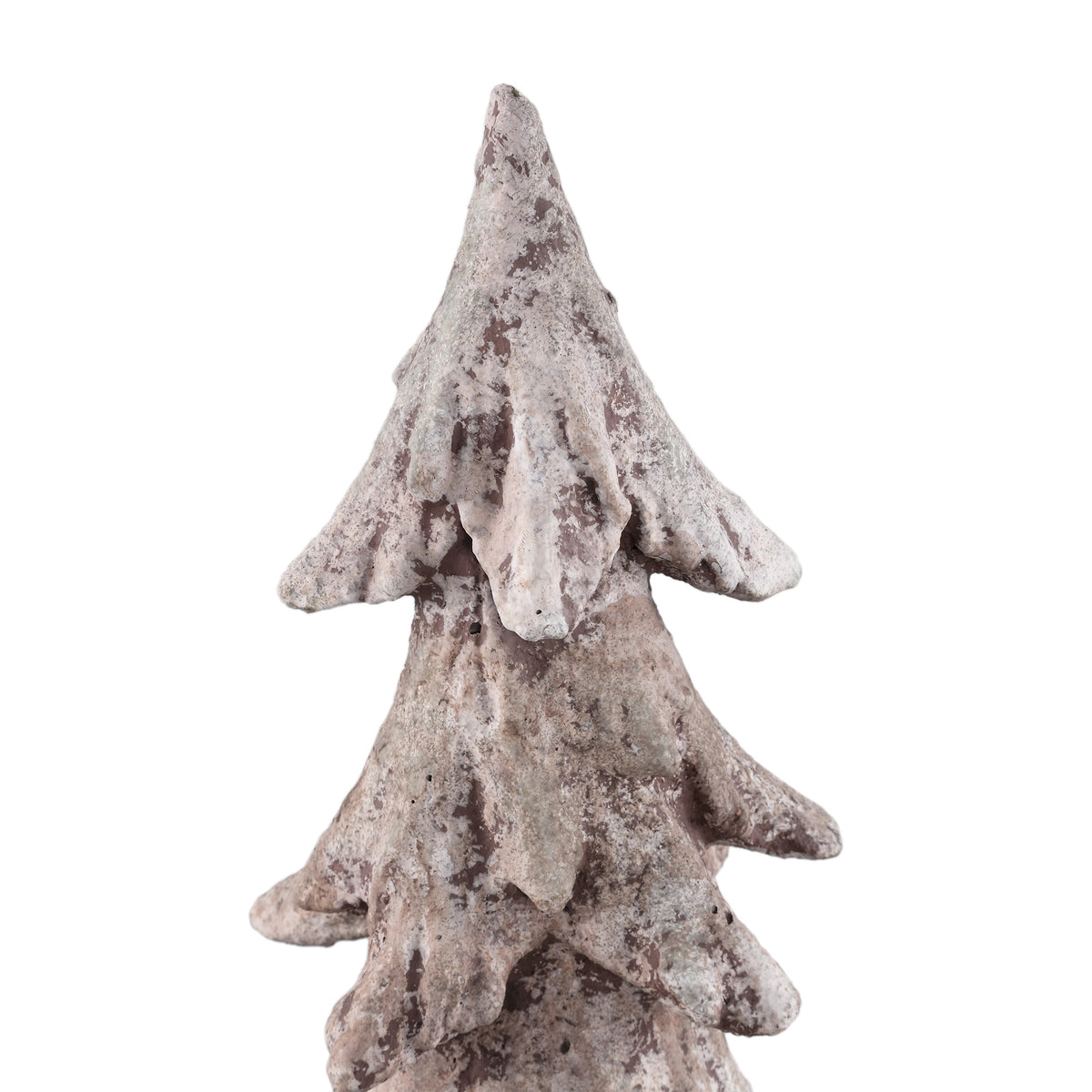 Hascal Kerstboom Beeld Cement Medium van PTMD, close up van de ruwe cementstructuur van de takken