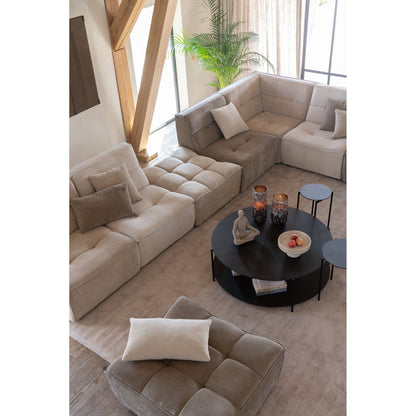 Hoekstuk Modulaire Sofa Beige J-Line