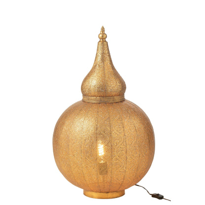 J-Line tafellamp Aladin metaal goud large