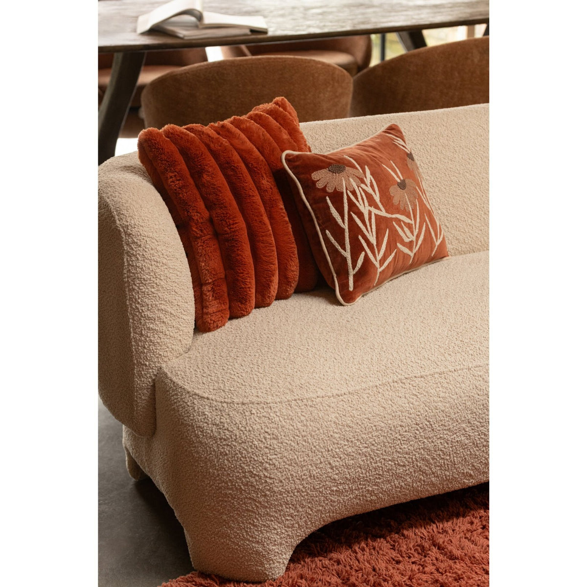 J-Line Hvid 2/3-personers sofa J-Line